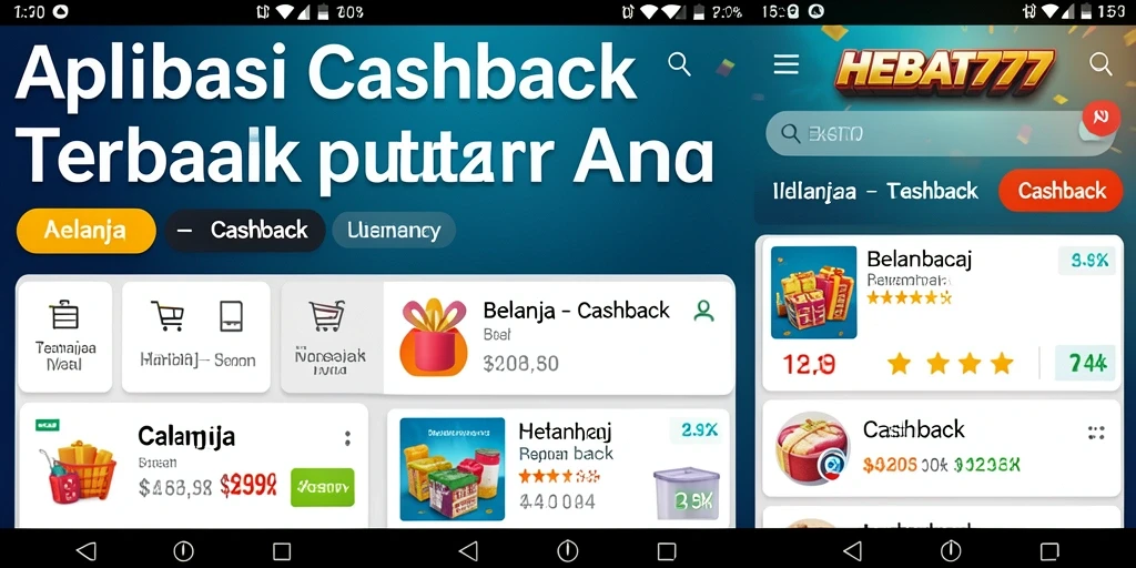 Tampilan antarmuka HEBAT777 yang menarik dan sederhana untuk navigasi.