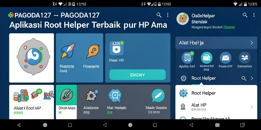 Tampilan antarmuka pengguna PAGODA127 yang intuitif dan sederhana.