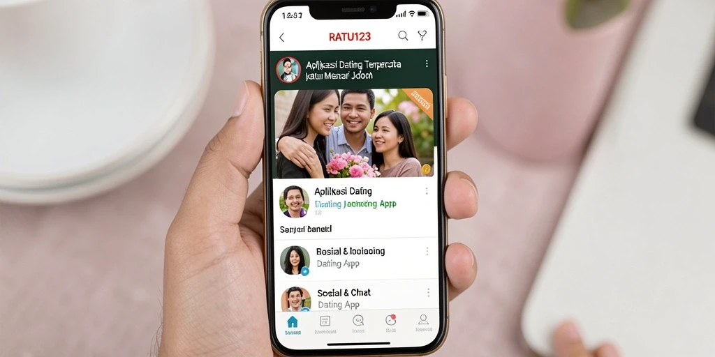 Tampilan antarmuka RATU123 yang modern dan fungsional.